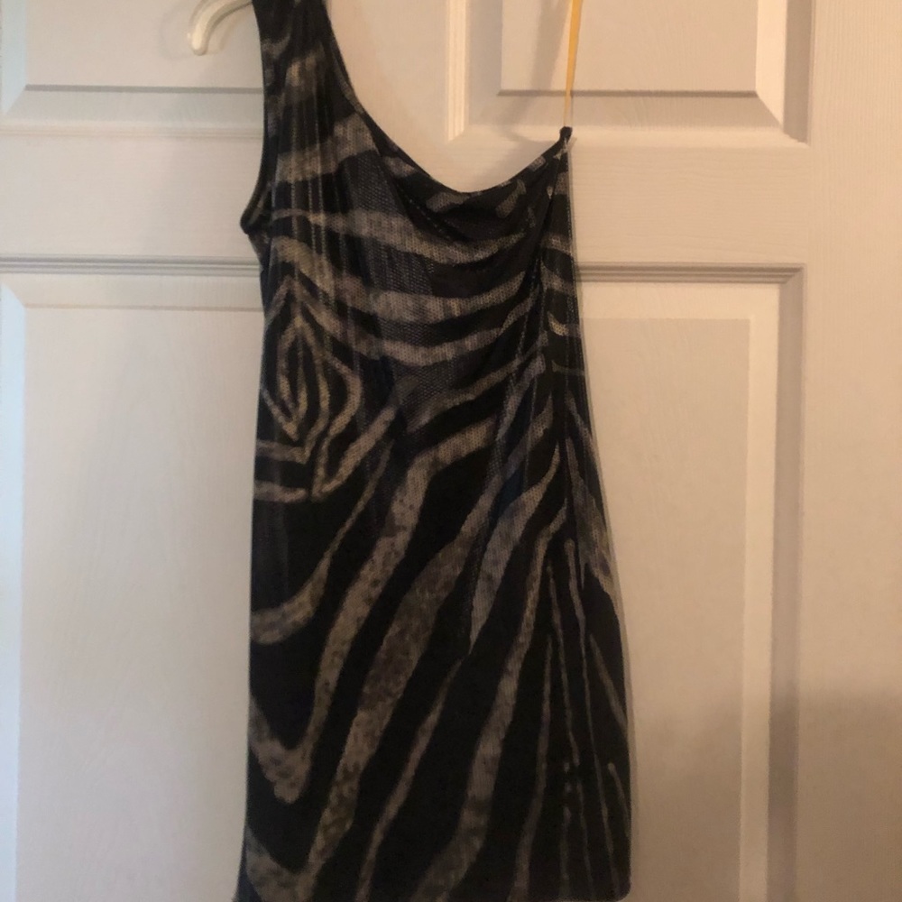 One shoulder dress